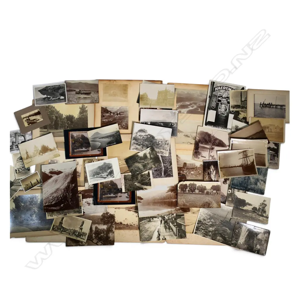 LG COLLECTION OF LATE 19TH-MID20THC PHOTOGRAPHS, incl. OVERSIZE & POSTCARDS Image 1++